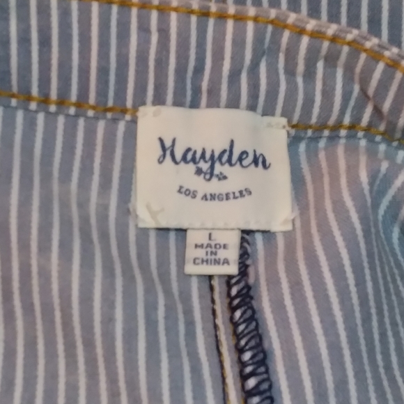 Hayden Los Angeles denim skirt, size L - Picture 4 of 5